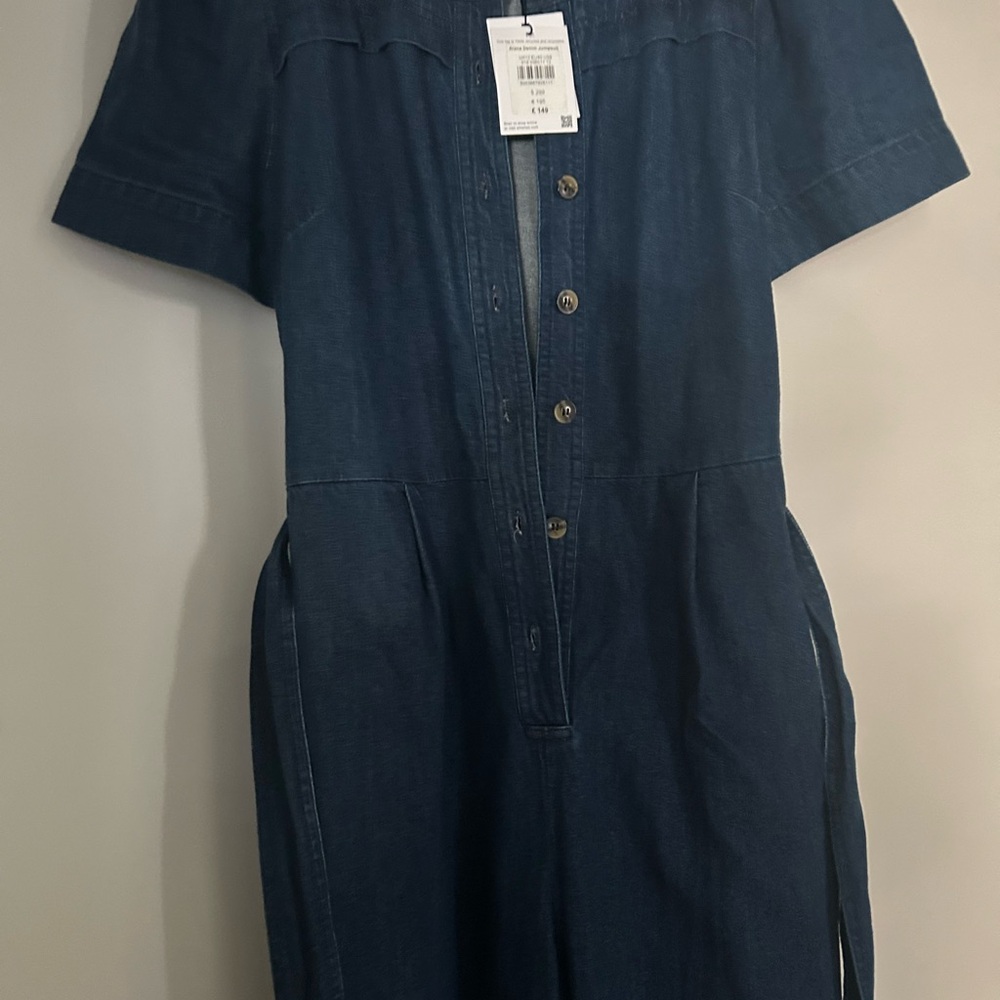 Whistles Denim Jumpsuit